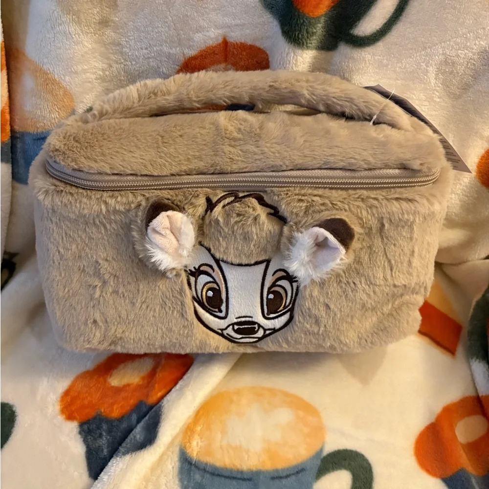 Disney Tan Bambi Plush Bag - Picture 1 of 5
